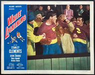 1953 Vintage White Lightning Hockey Movie Lobby Card Monogram Pictures