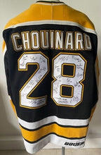 Load image into Gallery viewer, Patrick Chouinard 1999-00 Victoriaville Tigres Game Worn Used Team Signed Jersey
