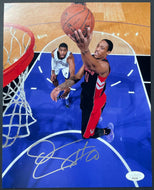 DeMar DeRozan Autographed Signed Toronto Raptors NBA Basketball Photo JSA COA