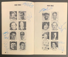 Load image into Gallery viewer, 1990 Conn Smythe Multi Autographed Celebrity Dinner Program Rickey Henderson +
