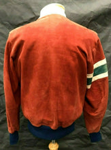 Load image into Gallery viewer, Outstanding 1920's New York Americans NHL Hockey Team Leather Jacket Rare Find!
