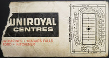 Load image into Gallery viewer, 1968 Civic Stadium Saskatchewan Roughriders vs Hamilton Tiger Cats CFL Football
