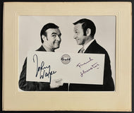 Wayne And Frank Shuster Autographed Presentation Photo Signed Canadian Comedy