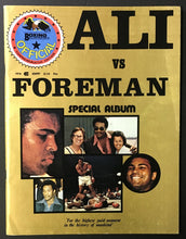 Load image into Gallery viewer, 1974 Muhammad Ali vs George Foreman Boxing Special Album Vintage Program
