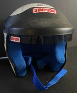 Autographed Simpson Racing Helmet Signed x25 Nascar Legends Petty Andretti