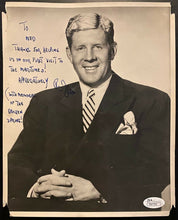 Load image into Gallery viewer, Signed Vintage Photo Rudy Vallee Musician Actor Autographed Teen Idol JSA Retro
