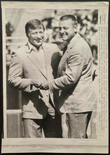 Load image into Gallery viewer, 1985 St. Louis Cardinals MLB Baseball Wire Photo Roger Maris + Mickey Mantle
