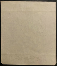 Load image into Gallery viewer, 1960 NHL Hockey Signed Memo Page HOF Eddie Giacomin New York Rangers Autographed
