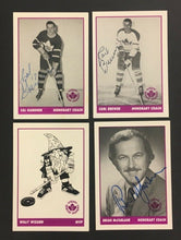 Load image into Gallery viewer, Markham Waxers Commemorative Hockey Card Set Signed 16 NHL Hockey Players
