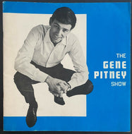 1965 The Gene Pitney Show Tour Program Johnny Goldsboro The Outsiders