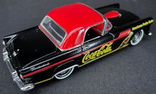 Load image into Gallery viewer, 1955 Coca Cola Ford Thunderbird Diecast Model Car Matchbox Collectibles 1:43
