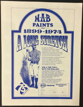Load image into Gallery viewer, 1974 MLB Baseball Veterans Stadium Philadelphia Phillies Old Timers Game Program
