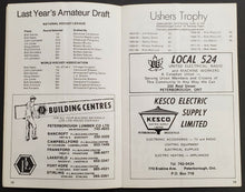 Load image into Gallery viewer, 1973-74 OHA Peterborough Program Petes vs Ottawa 67's Hockey Vintage
