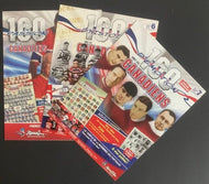 2009 Montreal Canadiens NHL Hockey 100th Anniversary Inserts x3 Game Day Posters