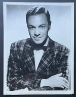 1956 Type 1 Photo Rock N' Roll Pioneer Alan Freed Famous Image 1957 Topps Card