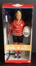 Load image into Gallery viewer, Signature Barbie Tim Hortons Blonde Doll Hockey Uniform Sealed Original Box
