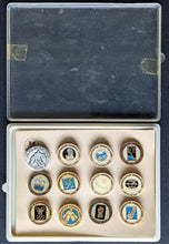 Load image into Gallery viewer, 1971 Issue Russian Hockey World Ice Hockey Championships Commemorative Pin Set
