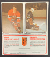 1974-75 Lipton Soup Hockey Cards Uncut Sheet Lapointe + Smith NHL Hockey