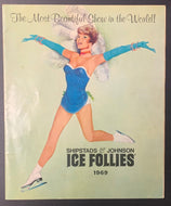 1969 Ice Follies Program Vintage Shipstads & Johnson Figure Skating Cover