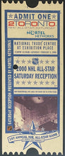 Load image into Gallery viewer, 2000 NHL Hockey All-Star Saturday Reception Ticket Stub Vintage Toronto
