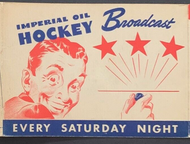 1939-40 Imperial Oil NHL Pocket Schedule Vintage Hockey Sports Calendar