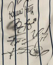 Load image into Gallery viewer, 2011 New York Yankees Roster Autographed Signed Jersey Derek Jeter Baseball MLB
