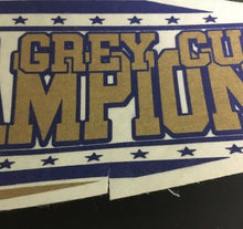 Load image into Gallery viewer, 1990 Grey Cup Champions Pennant Winnipeg Blue Bombers CFL Football Full Size 29"
