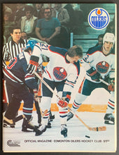 Load image into Gallery viewer, 1979 Edmonton Coliseum NHL Hockey Program WHA Championship Avco Cup Final Game 1
