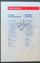 Load image into Gallery viewer, 1982 Esso Challenge Cup Hockey Tournament Program Cimetta Signed Lineup Selanne

