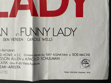Load image into Gallery viewer, 1975 Barbra Streisand Funny Lady Large Two-Sheet Poster Italian Marketed Poster

