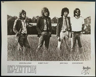 1979 Type 1 Original Studio Photo Rock Band Led Zeppelin Knebworth Jimmy Page