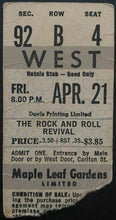 Load image into Gallery viewer, 1972 Rock N Roll Revival Concert Ticket Maple Leaf Gardens Toronto Many Acts
