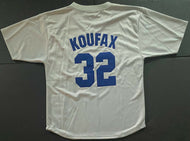 1963 Sandy Koufax Mitchell & Ness LA Dodgers Replica Road MLB Baseball Jersey