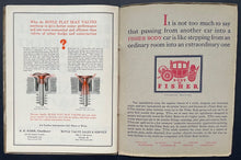 Load image into Gallery viewer, 1929 Indy 500 Unscored Program Ray Keetch Indianapolis Motor Speedway Racing VTG

