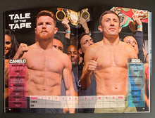 Load image into Gallery viewer, 2018 Canelo vs GGG 2 Middleweight World Championship Boxing Fight Program
