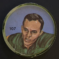 1963 Nalley's Potato Chips CFL Football Token Plastic Coin #107 Joe Hernandez