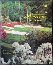 Load image into Gallery viewer, 1996 Masters Golf Tournament Program Nick Faldo Wins PGA Vintage Augusta
