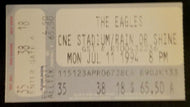 1994 Eagles Concert Ticket StubToronto MLG Jerry Garcia Bob Weir Vintage