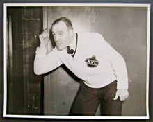 Load image into Gallery viewer, 1940s King Clancy NHL Referee Original Oversized Photo Hockey 11x14 Hall of Fame
