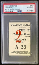 Load image into Gallery viewer, 1964 The Beatles British Tour Final Show Concert Tour Music Program + PSA Ticket
