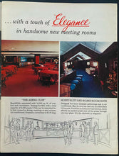 Load image into Gallery viewer, 1960&#39;s St. Louis Arena Advertising Piece NHL Hockey St. Louis Blues 6 Pages

