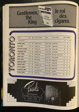 Load image into Gallery viewer, 1973 Vancouver Canucks Yearbook NHL Game Program Toronto Maple Leafs Gardens

