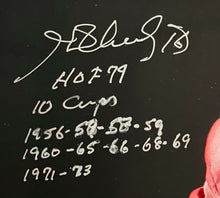 Load image into Gallery viewer, Henri Richard Autographed Photo Signed NHL Hockey Stats Inscription 10 Cups JSA
