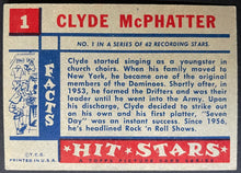 Load image into Gallery viewer, 1957 Topps Hit Stars Trading Card Clyde McPhatter #1 Non Sports Vintage
