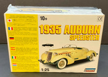 Load image into Gallery viewer, Lindberg 1935 Auburn Speedster 1:25 Model Kit Car Factory Sealed
