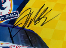 Load image into Gallery viewer, Rusty Wallace Autographed Signed NASCAR Promo Photo Race Car Driver Auto Stats
