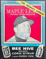 Toronto Maple Leafs Detroit Tigers Program International League Major League VTG