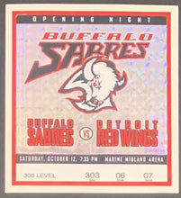 Load image into Gallery viewer, 1996-97 NHL Buffalo Sabres Full Ticket Book Complete 41 Tickets + 2 Pre-Season
