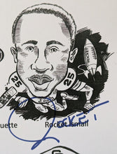 Load image into Gallery viewer, 2014 36th Annual St.Thomas Sports Spectacular Autographed x11 Celebrity Poster
