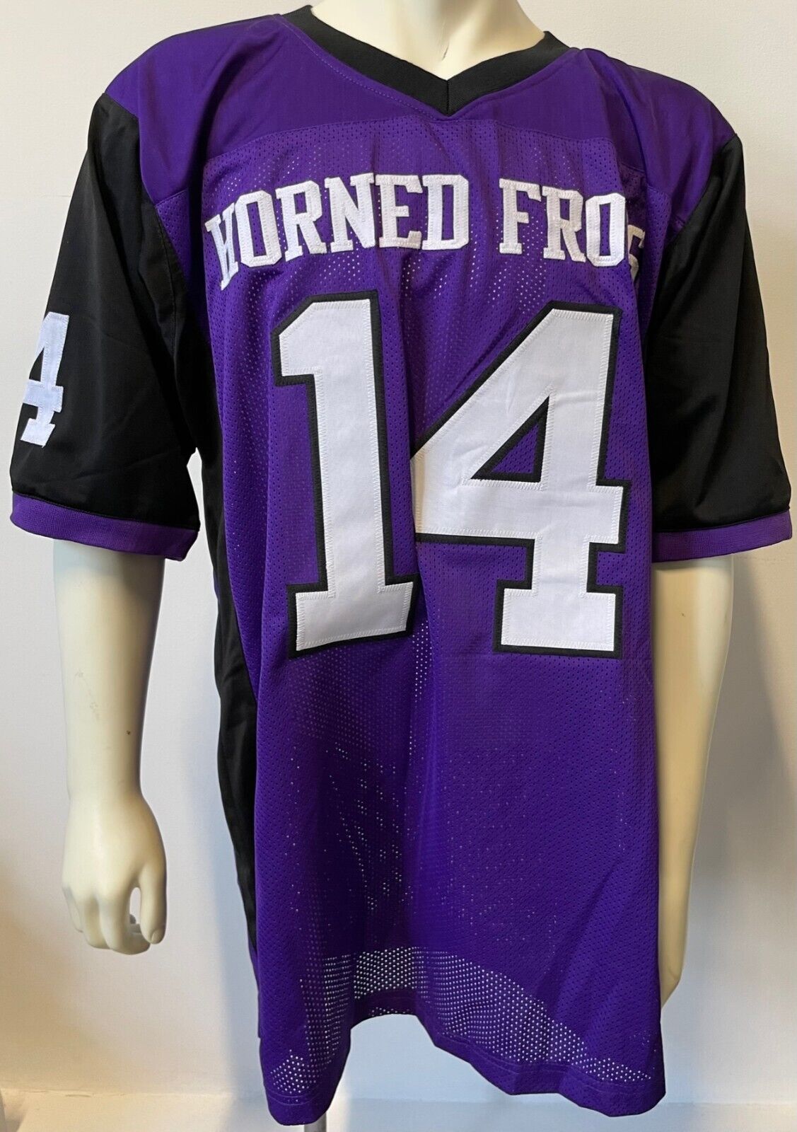 Andy Dalton Autographed TCU Horned Frogs Signed Custom Jersey NCAA JSA Glory Days Sports